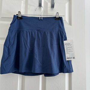 Lululemon Blue Twill Align High Rise Skort